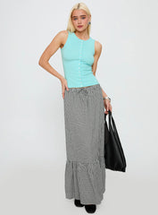 Total Angel Button Up Top Blue